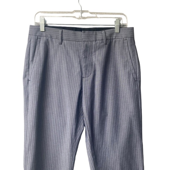 Bonobos Weekday Friday Tailored Fit Gray Herringbone Dress Pants Size 30X32 - Picture 5 of 12